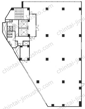 五反田PLACE5階の間取図