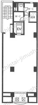 陶香堂ビル／赤坂見附ライズオフィスの間取図