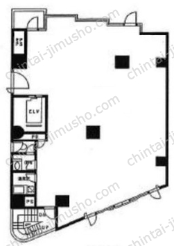 WOODY214階の間取図