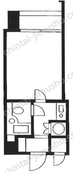 セントラル東銀座の間取図