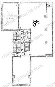 うさぎやビルの間取図