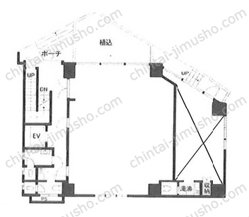 TMSビルの間取図