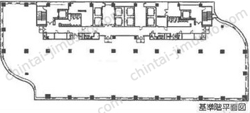 東宝日比谷ビル／日比谷シャンテ／ビジネスエアポート日比谷の間取図