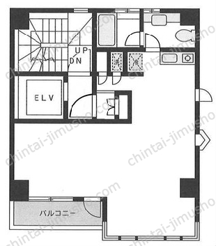 大崎M・Pビル2階の間取図