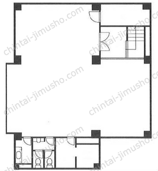 T＆Aビルの間取図
