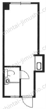 麹町ニシベマンションの間取図