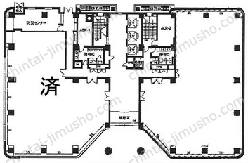 日教販ビルの間取図