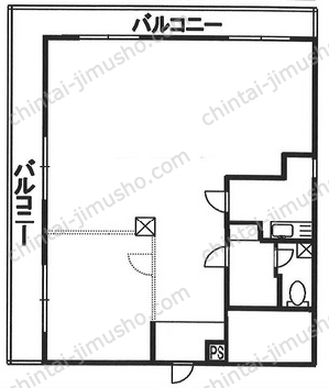 渋谷アジアマンションの間取図