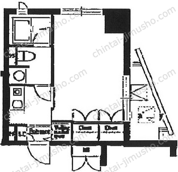 MFPR代々木タワーの間取図