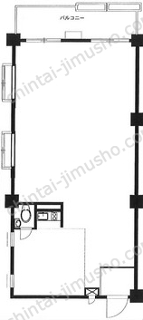 チサンマンション原宿6階の間取図