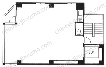 玉屋ビルの間取図