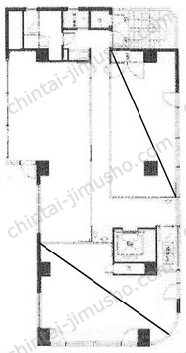 麹町富士ビルの間取図