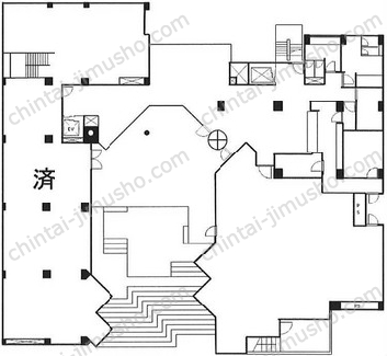 ビラ・モデルナの間取図