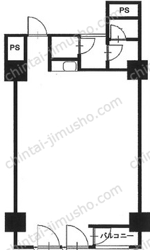 若井ビル／セントヒルズ池袋4階の間取図
