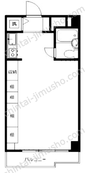 飯田橋ハイタウンの間取図
