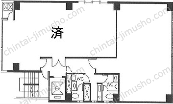 協新ビルヂングの間取図