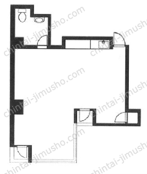 ビラ・モデルナの間取図