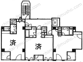 ウィザードの間取図