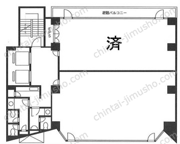 東日本橋槇町ビルの間取図