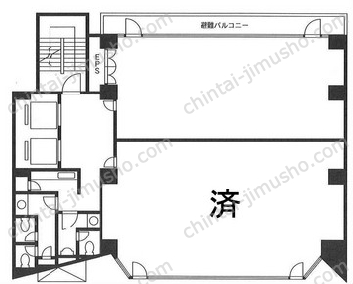 東日本橋槇町ビルの間取図