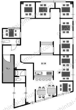 佐藤ビルの間取図