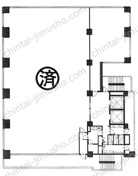 第15三ツ木ビルの間取図