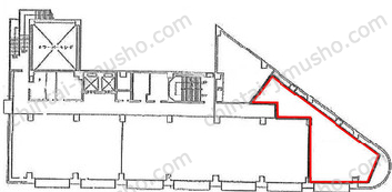 八王子中町ビル7Fの間取図