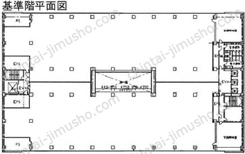 NODEX TOYOCHO（JMFビル東陽町02）7階の間取図