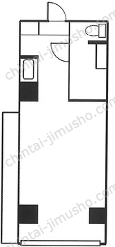 赤坂コーポ／オークビルの間取図