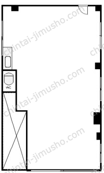 山中ビル1Fの間取図