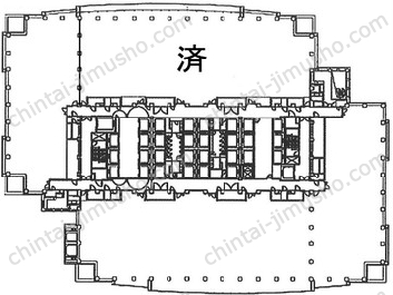 恵比寿ガーデンプレイスタワーの間取図