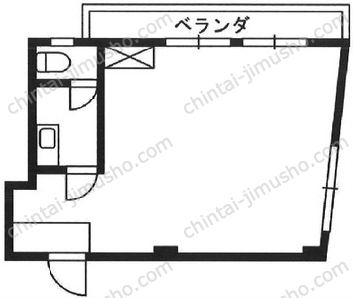 六本木明泉ビルの間取図