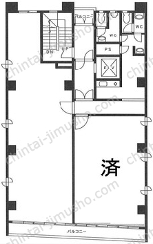 フレンドビルの間取図