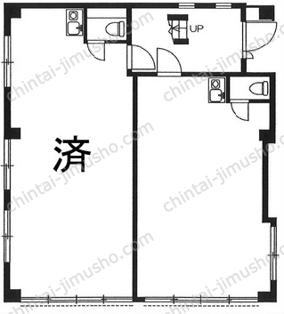ジュエル浅草橋1階の間取図