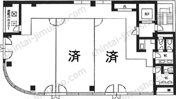 ル・グラシエルBLDG.1の間取図
