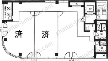 ル・グラシエルBLDG.1の間取図