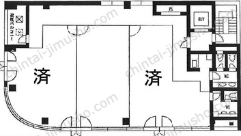 ル・グラシエルBLDG.1の間取図