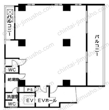一番町コートの間取図