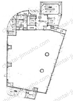高田馬場アクセスの間取図