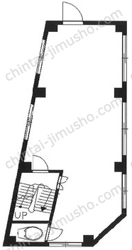 小山第一ビル2階の間取図
