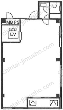 井上ビルの間取図