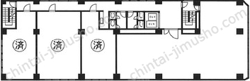加瀬ビル88の間取図