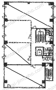 新横浜葉山第三ビル2階の間取図