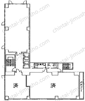 日総第8ビルの間取図