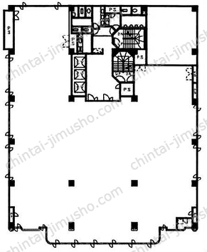 パレアナビル7階の間取図