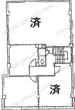 松岡八重洲ビルの間取図
