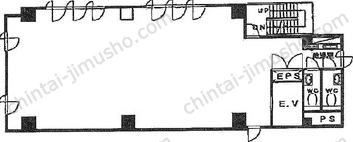 福栄秋葉原ビルの間取図