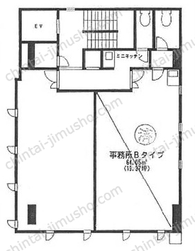 プリンス通ビルの間取図