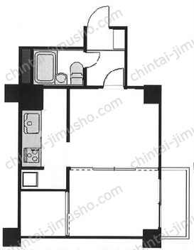 明石町ツインクロスの間取図