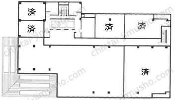 A-PLACE馬車道の間取図